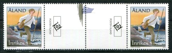Åland Afa 330 Postfrisk Gutterpar