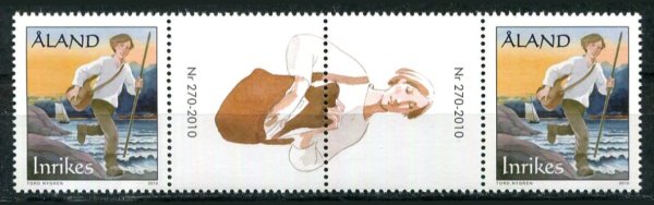 Åland Afa 330 Postfrisk Gutterpar