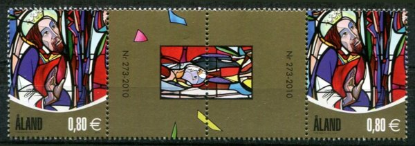 Åland Afa 333 Postfrisk Gutterpar