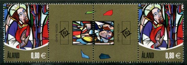 Åland Afa 333 Postfrisk Gutterpar