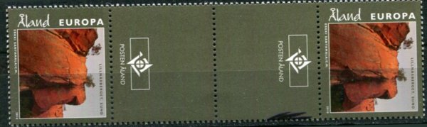 Åland Afa 335 Postfrisk Gutterpar