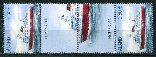 Åland Afa 338 Postfrisk Gutterpar