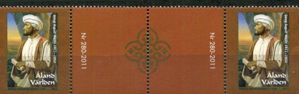 Åland Afa 340 Postfrisk Gutterpar