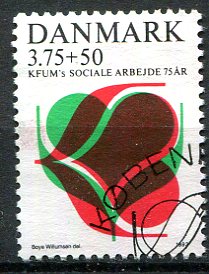 Danmark Afa 1052 Stemplet