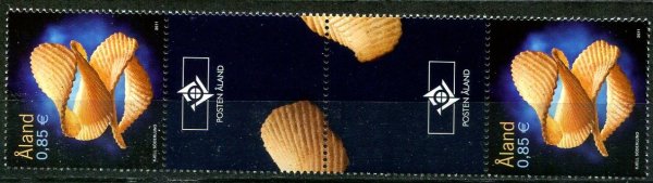 Åland Afa 348 Postfrisk Gutterpar