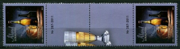 Åland Afa 345 Postfrisk Gutterpar