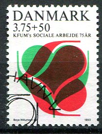 Danmark Afa 1052 Stemplet