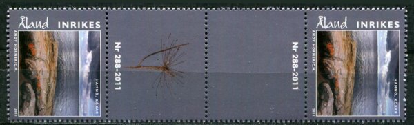 Åland Afa 350 Postfrisk Gutterpar