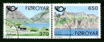 Færøerne Afa 213 - 14 Stemplet