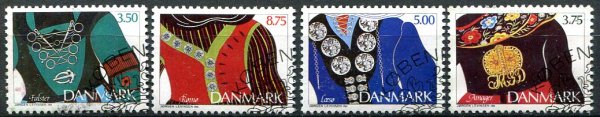Danmark Afa 1053 - 56 Stemplet