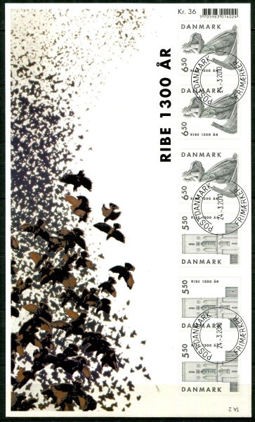 Danmark Afa T 02 Stemplet Temaark