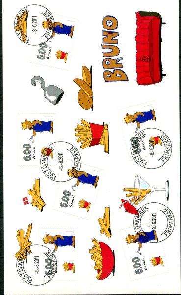 Danmark Afa T 09 Stemplet Temaark