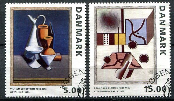 Danmark Afa 1057 - 58 Stemplet