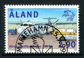 Åland Afa 159 Stemplet