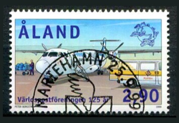 Åland Afa 159 Stemplet