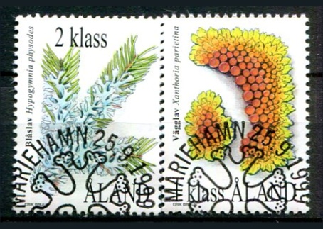 Åland Afa 160 - 61 Stemplet