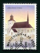 Åland Afa 162 Stemplet