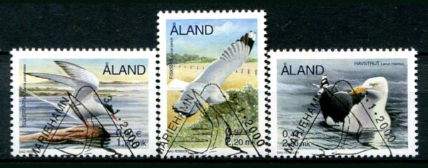 Åland Afa 168 - 70 Stemplet