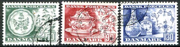 Danmark Afa 588 - 90 Stemplet
