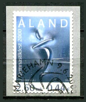 Åland Afa 176 Stemplet