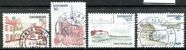 Danmark Afa 613 - 16 Stemplet