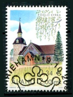 Åland Afa 197 Stemplet