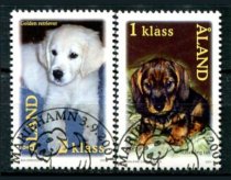 Åland Afa 195 - 96 Stemplet