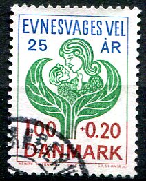 Danmark Afa 633 Stemplet