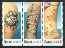 Åland Afa 270 - 72 Postfrisk Sammentryk