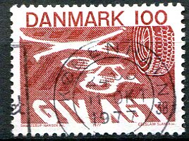 Danmark Afa 634 Stemplet