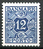 Danmark Afa 35 Postfrisk Porto