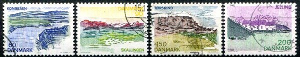 Danmark Afa 637 - 40 Stemplet