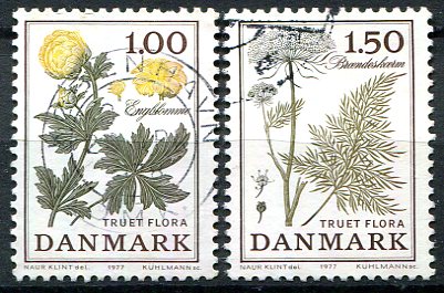 Danmark Afa 649 - 50 Stemplet