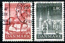 Danmark Afa 656 - 57 Stemplet