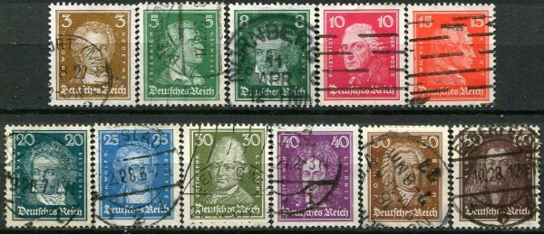 Tyske Rige Afa 386 - 96 Stemplet