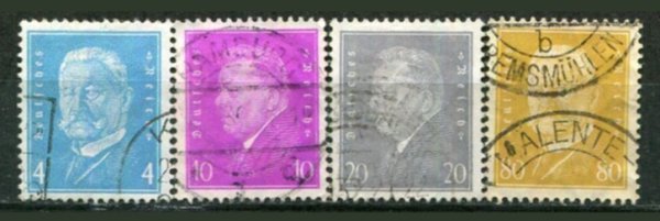 Tyske Rige Afa 434 - 37 Stemplet