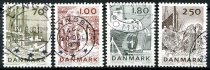 Danmark Afa 664 - 67 Stemplet