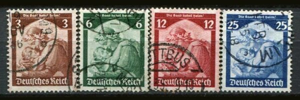 Tyske Rige Afa 560 - 63 Stemplet