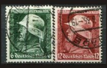 Tyske Rige Afa 564 - 65 Stemplet