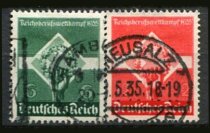 Tyske Rige Afa 566 - 67 Stemplet