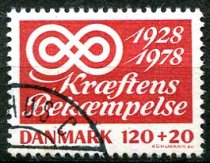 Danmark Afa 668 Stemplet