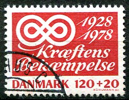 Danmark Afa 668 Stemplet