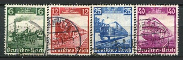 Tyske Rige Afa 575 - 78 Stemplet