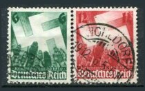 Tyske Rige Afa 627 - 28 Stemplet