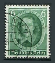 Tyske Rige Afa 603 Stemplet