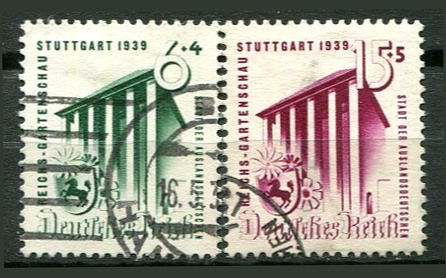 Tyske Rige Afa 687 - 88 Stemplet