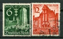 Tyske Rige Afa 709 - 10 Stemplet