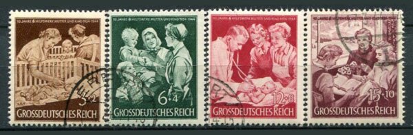 Tyske Rige Afa 864 - 67 Stemplet