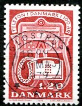 Danmark Afa 672 Stemplet