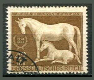 Tyske Rige Afa 894 Stemplet